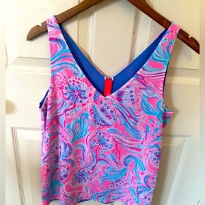 Lilly Pulitzer Florin Reversible Sleeveless Top